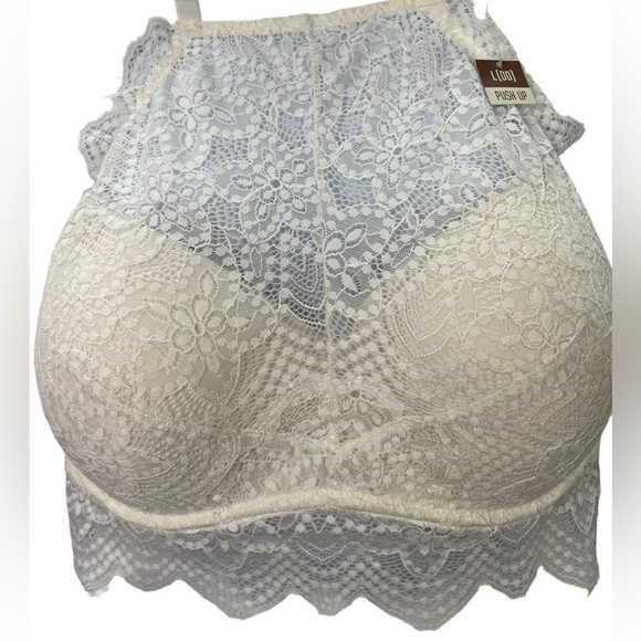 PINk by Victoria’s Secret padded lace pullover bra size Lg DD NEW - Picture 6 of 6